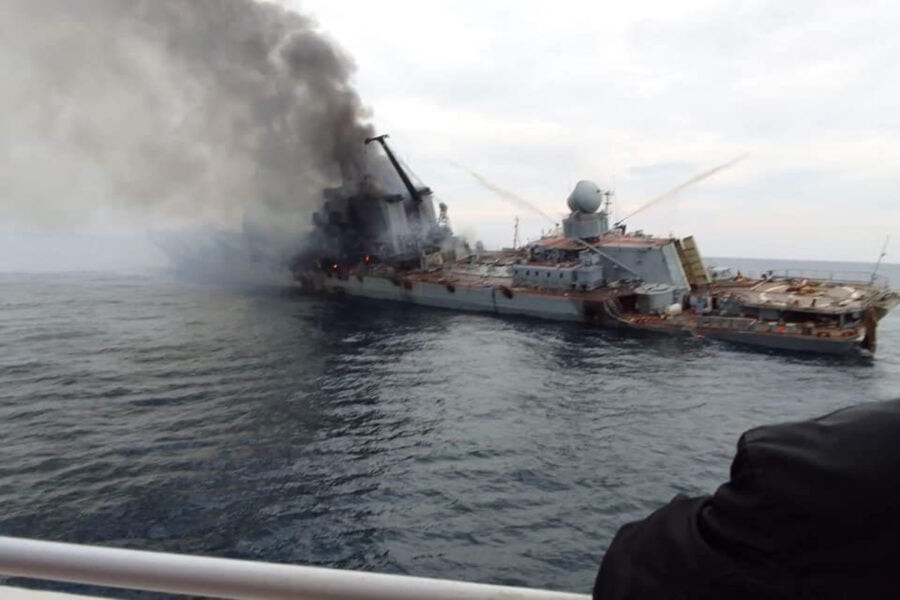 Moskva cruiser has become an object of underwater cultural heritage of Ukraine