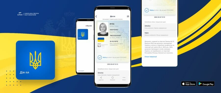 Polish mObywatel will start showing Ukrainian driver's licenses and vehicle registration certificates from Diia