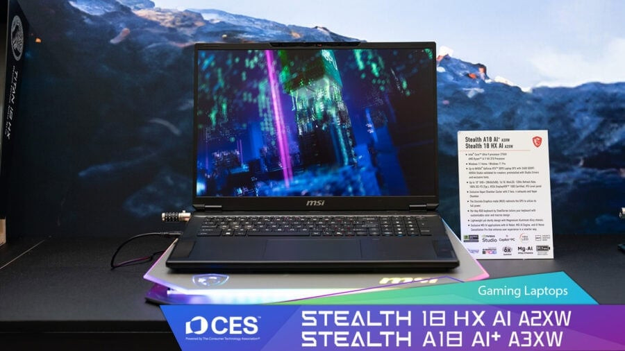 Оновлений MSI Stealth 18 HX AI залишається одним з найпортативніших великих ігрових ноутбуків