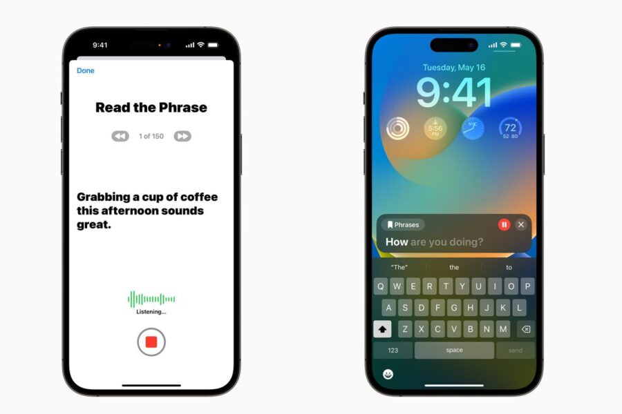 Apple оновлює допоміжні функції в iOS. Цього року iPhone та iPad навчаться копіювати голос свого власника