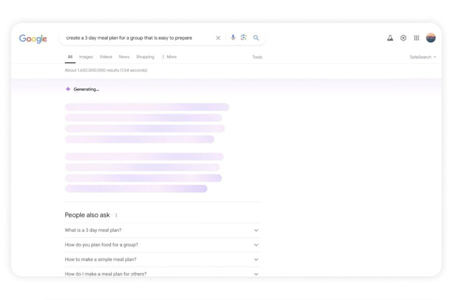 Google представив новий пошук на основі ШІ