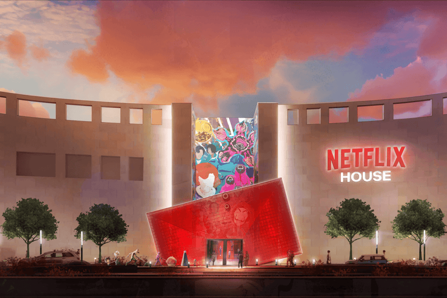 Netflix launches two entertainment complexes in the US based on the company's movies and TV series