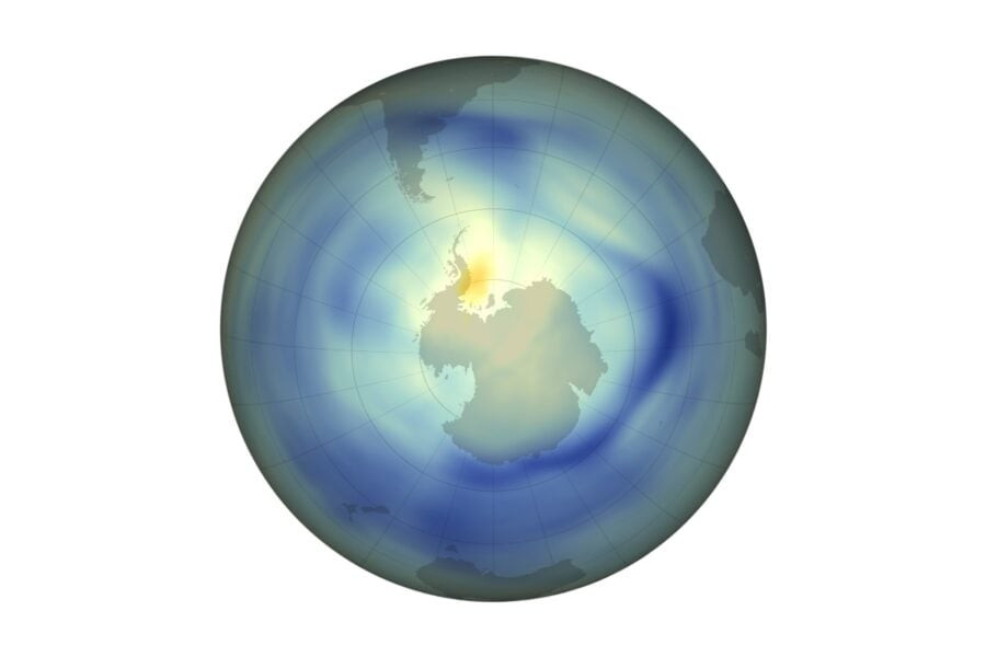 Scientists report that the Earth's ozone layer is being renewed