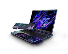 Acer has shown a laptop concept with a built-in gamepad