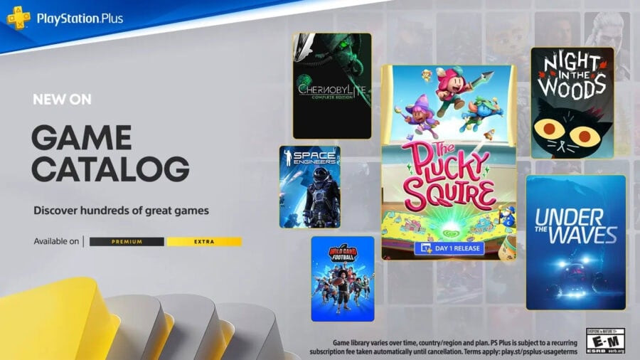 PS Plus Premium and Extra catalog replenishment in September 2024