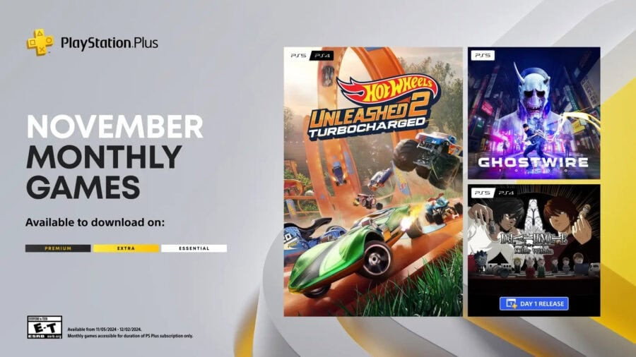 What games will be given away in PS Plus in November 2024