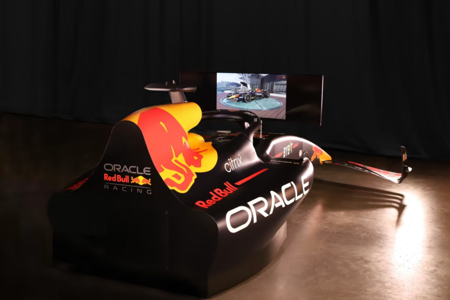 You can feel like a Formula One driver in a new simulator from Red Bull Racing for £99,999