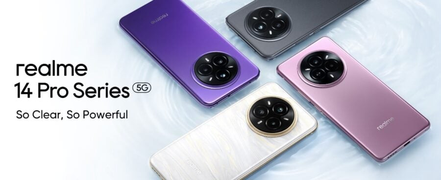 Серія realme 14 Pro дебютувала на глобальному ринку з функціями ШІ та панеллю, яка змінює колір