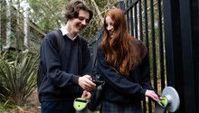 In one of the schools in Sydney, smartphones have been banned. The administration says that students have started to communicate more