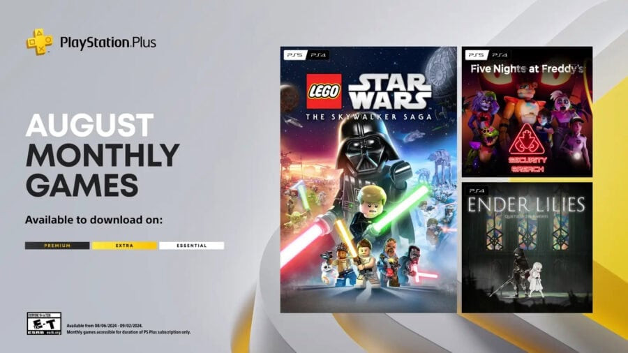 What games will be given away in PS Plus in August 2024