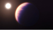 The Webb telescope found carbon dioxide in the atmosphere of an exoplanet outside the solar system