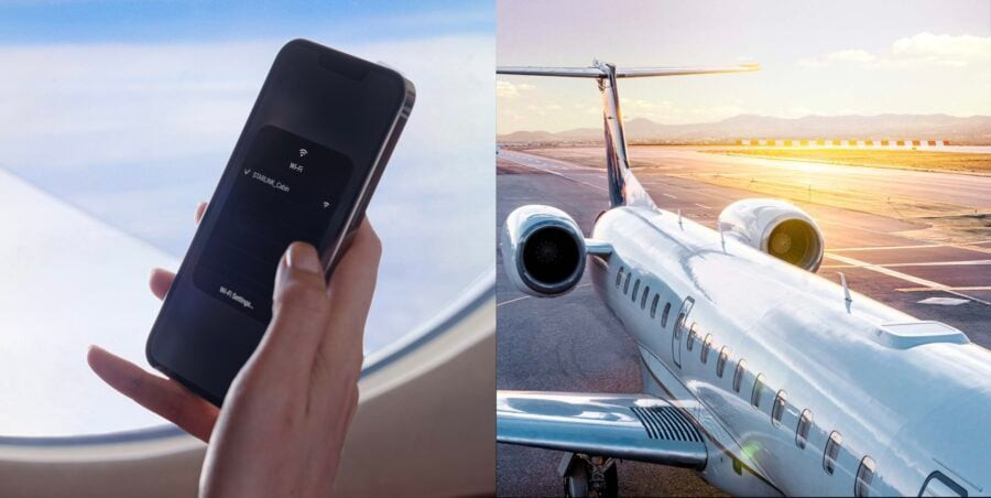 Same as if you were accessing Internet at home: Starlink introduces the Internet connection service in airplanes