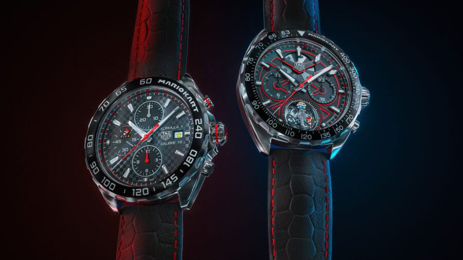 TAG Heuer and Nintendo release two new limited edition mechanical watches for true Mario Kart fans