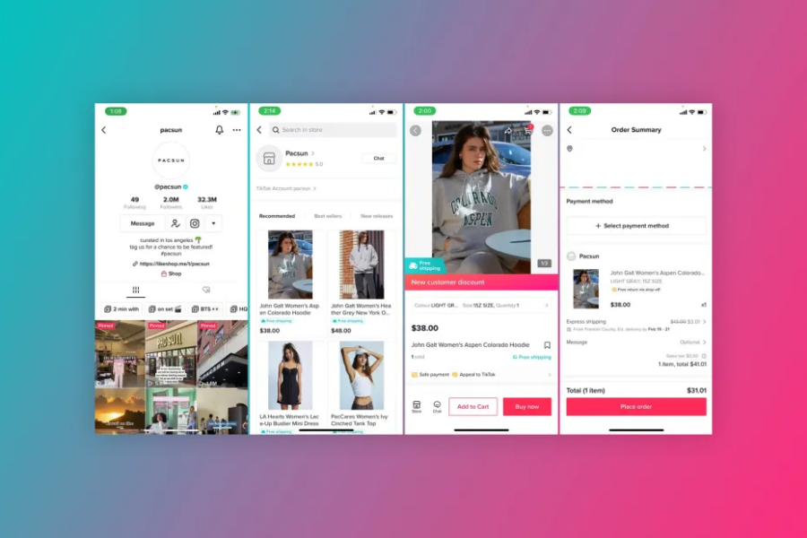 TikTok хоче додати функцію інтернет-магазину в свій застосунок, а Instagram робить навпаки