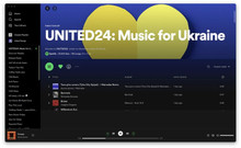 UNITED24 підготувала трекліст у Spotify до Дня Незалежності України. У нього є й благодійна мета