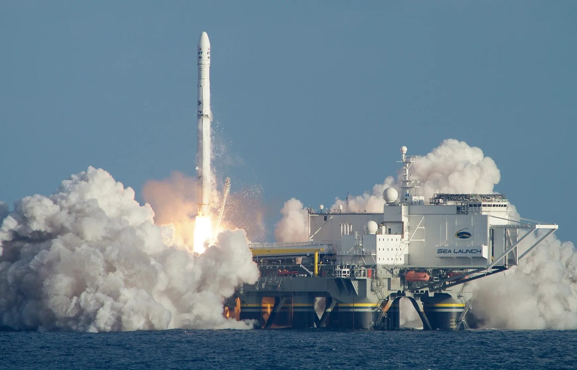 Запуск ракети-носія Зеніт-3СЛ з космодрому Sea Launch, 2012 рік