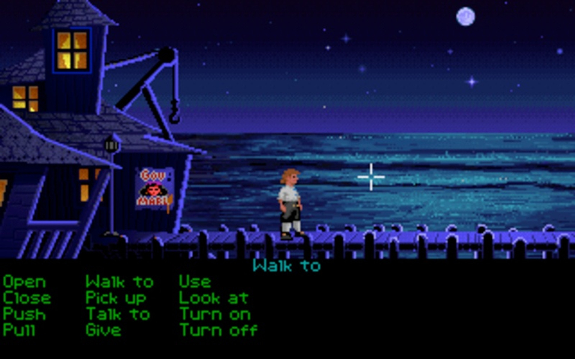Кадр з гри The Secret of Monkey Island (1990)