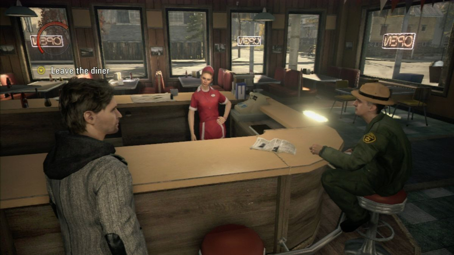 Кадр з гри Alan Wake