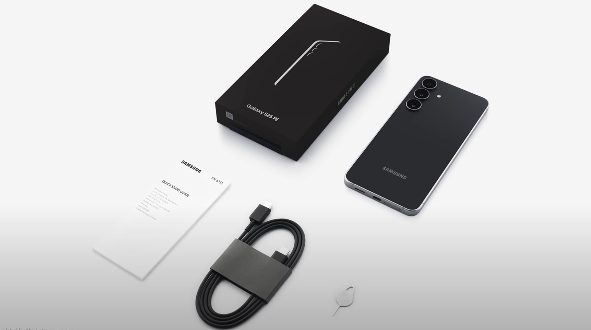 Огляд Samsung Galaxy S25 FE: комплектація