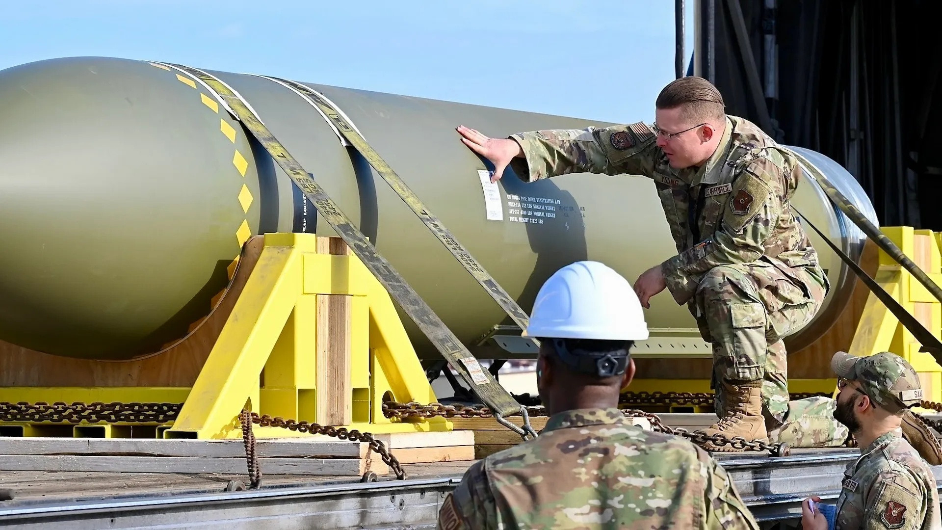 GBU-57A/B MOP на авіабази Вайтмен, 2023