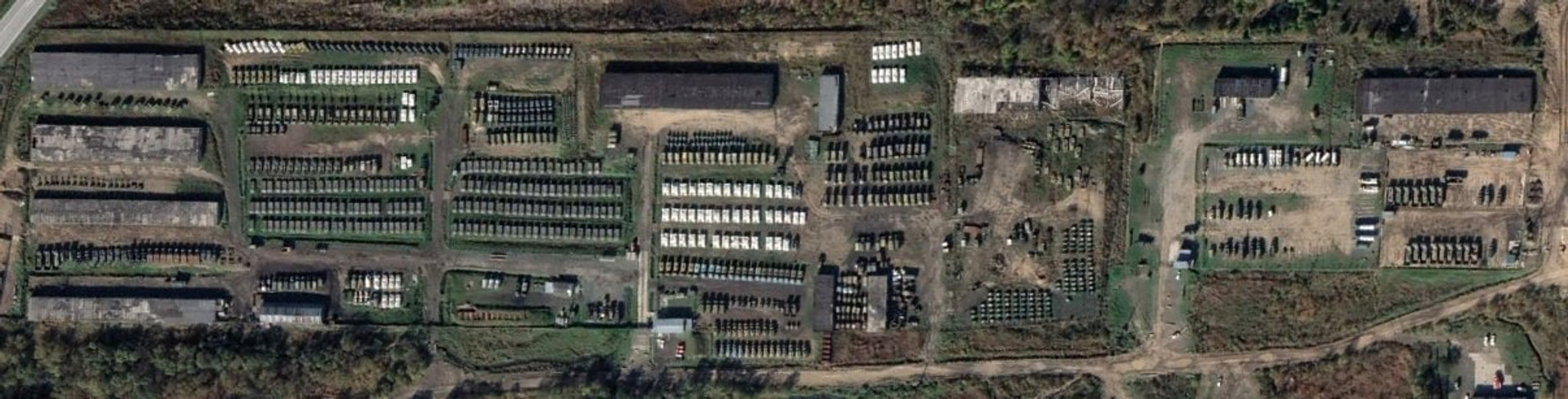 Так виглядають російські бази зберігання з супутника / HighMarsed