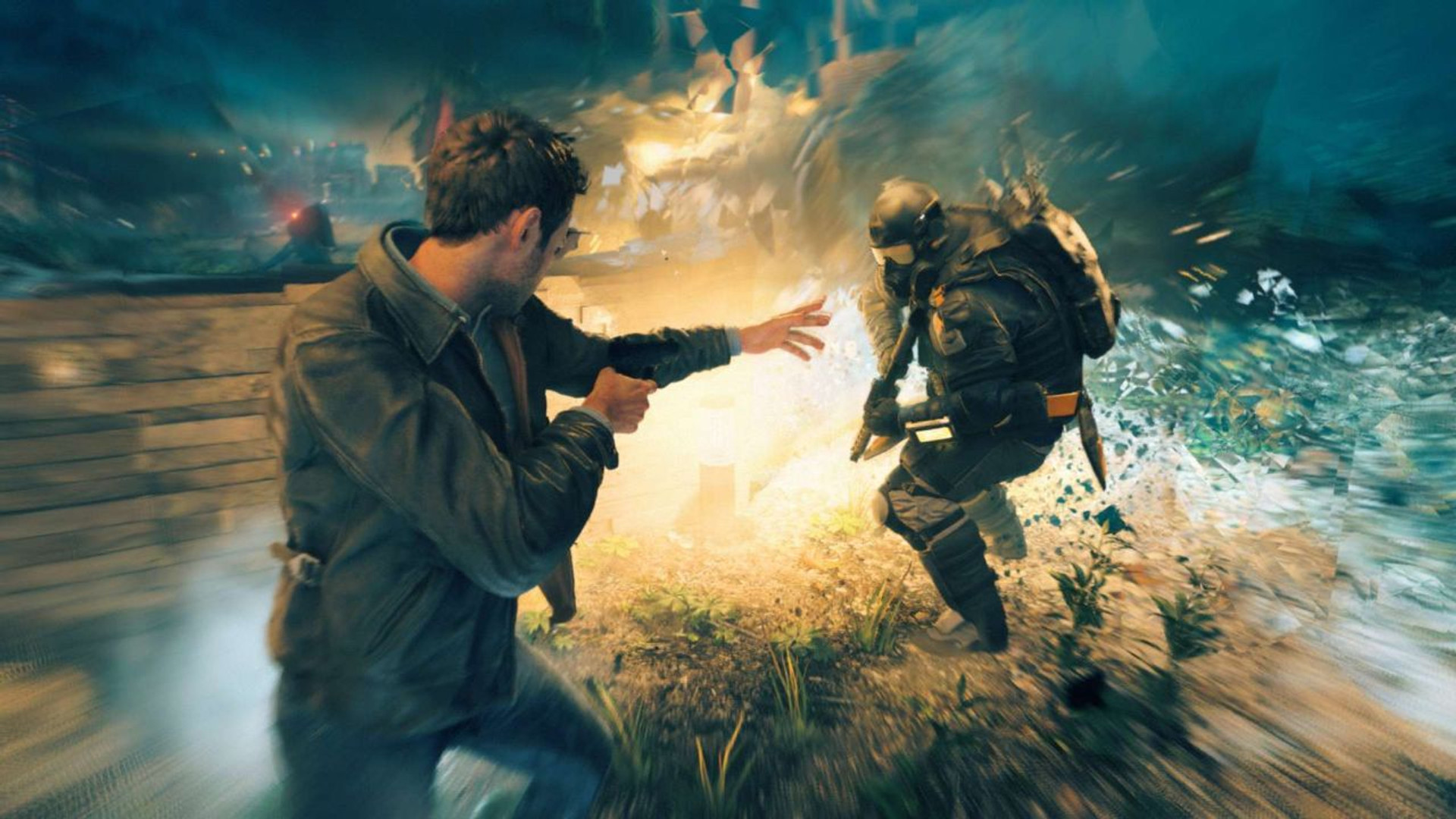 Кадр з гри Quantum Break