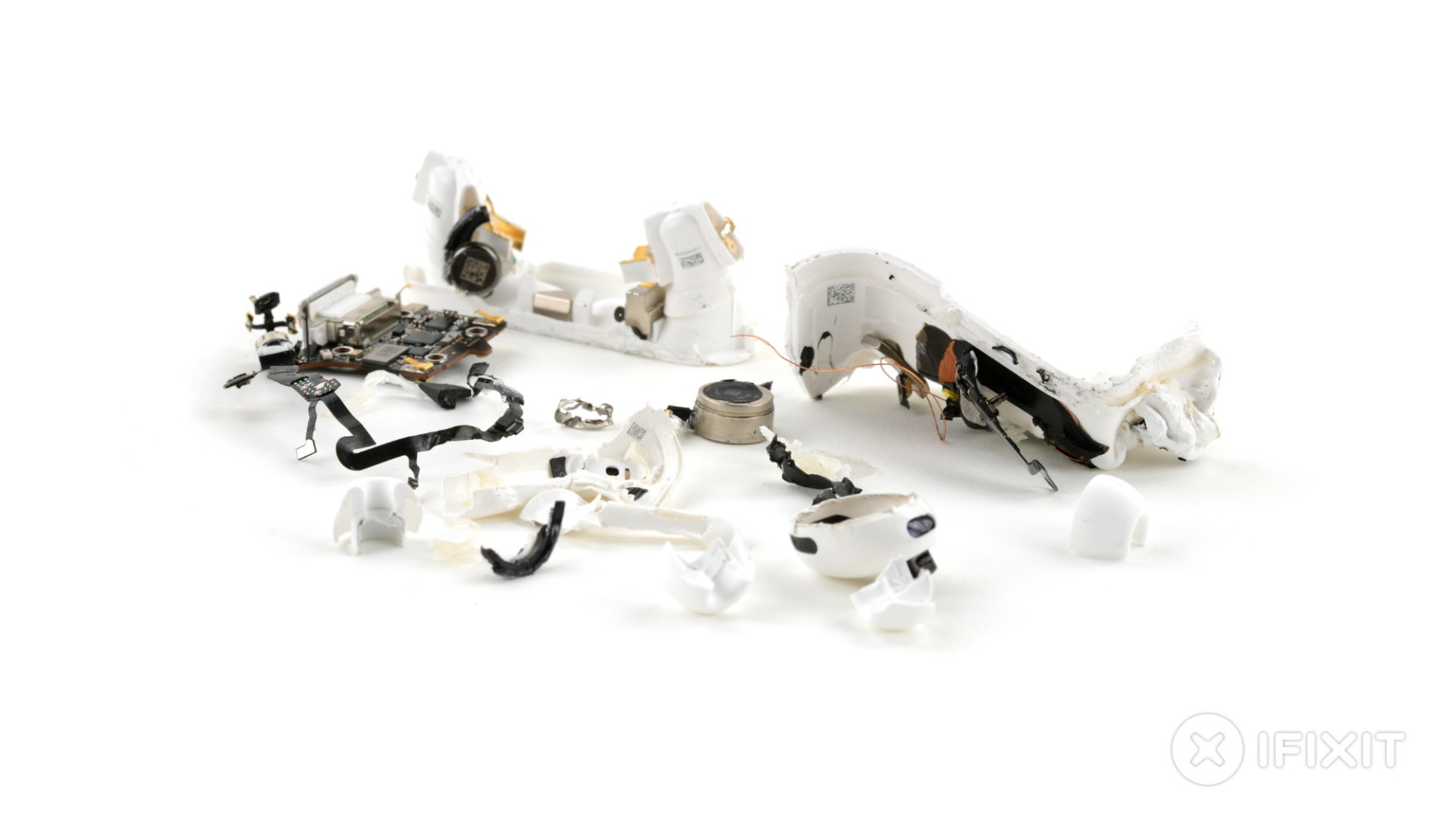 Apple AirPods Pro 3 disassembled headphones