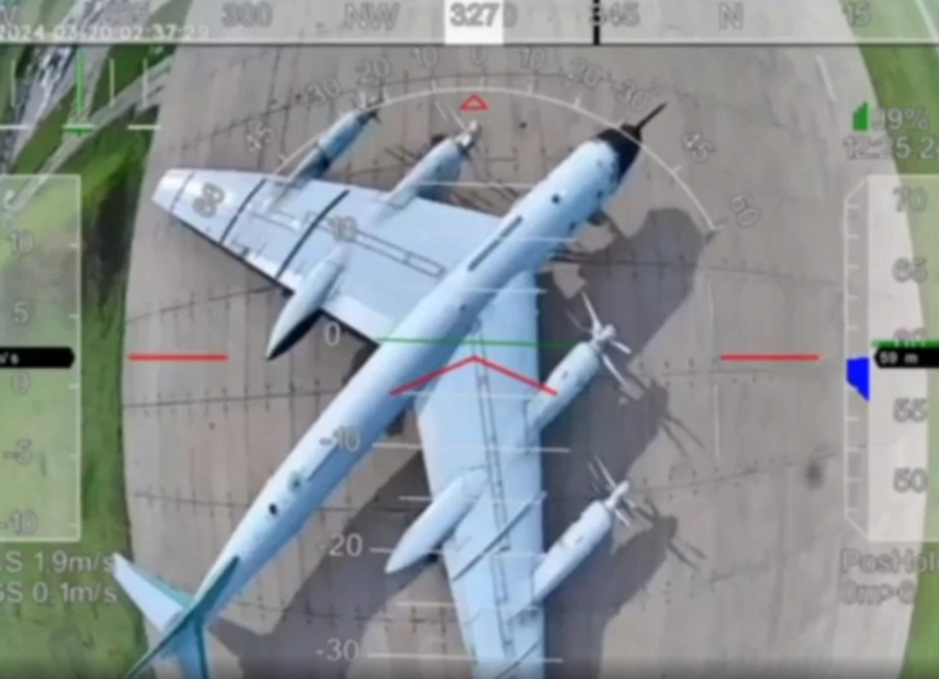 Ту-95МС в об’єктиві FPV-дрона