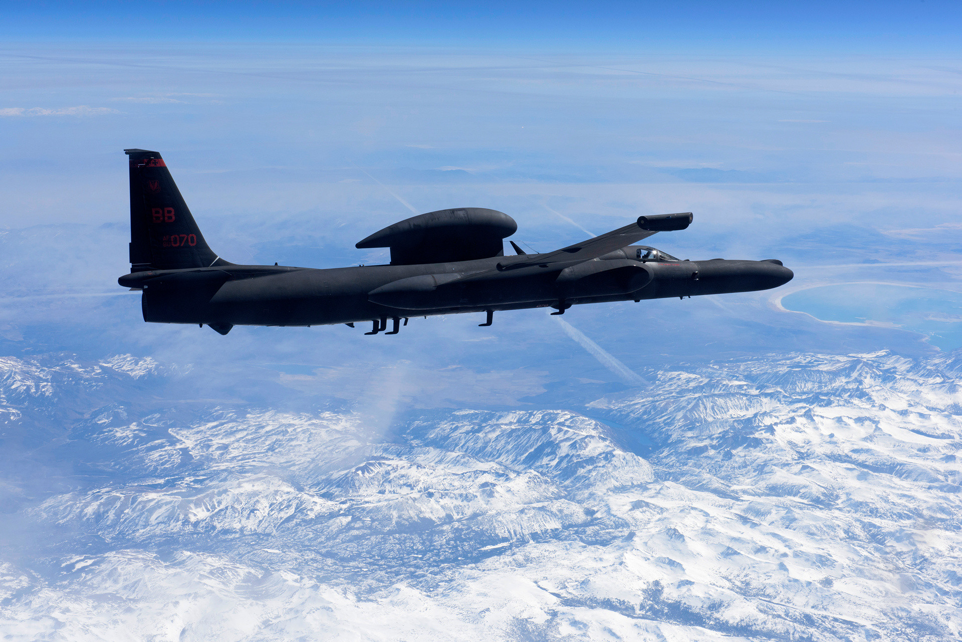 Lockheed U-2 над горами Сьєрра-Невада (США), 2016 рік