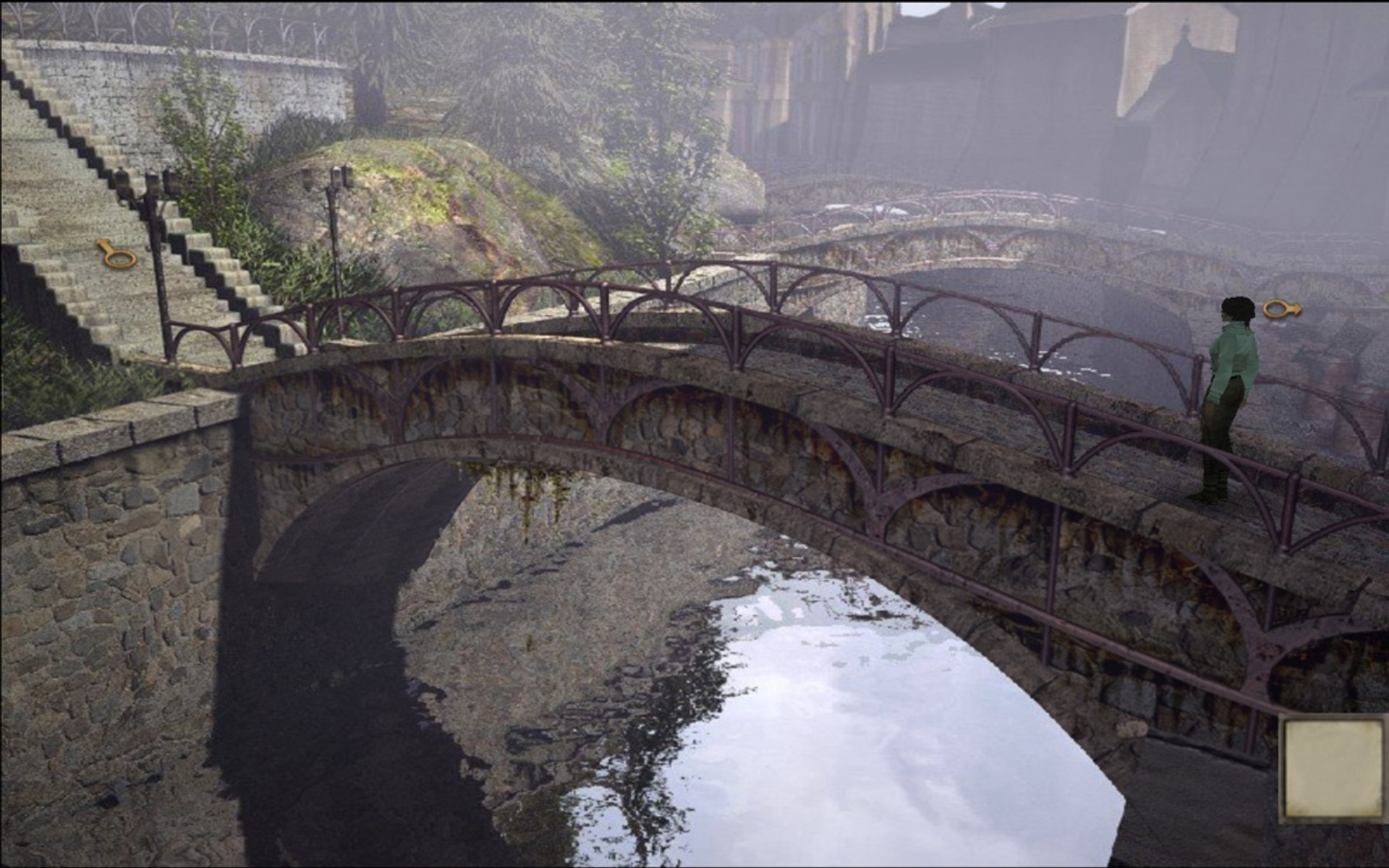 Кадр з гри Syberia (2002)