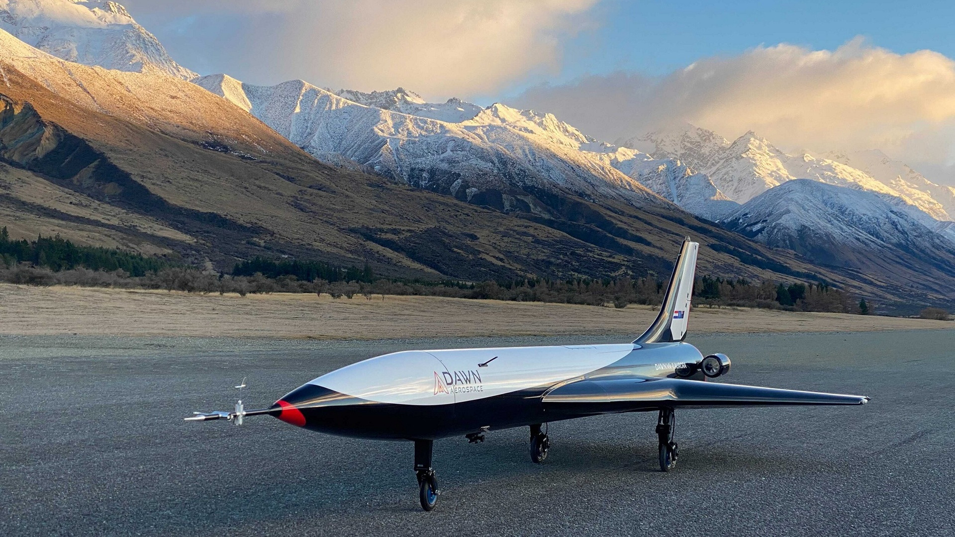Aerospace Mk-II Aurora на злітно-посадковій смузі аеродрому Глентаннер у Новій Зеландії. 2024 рік