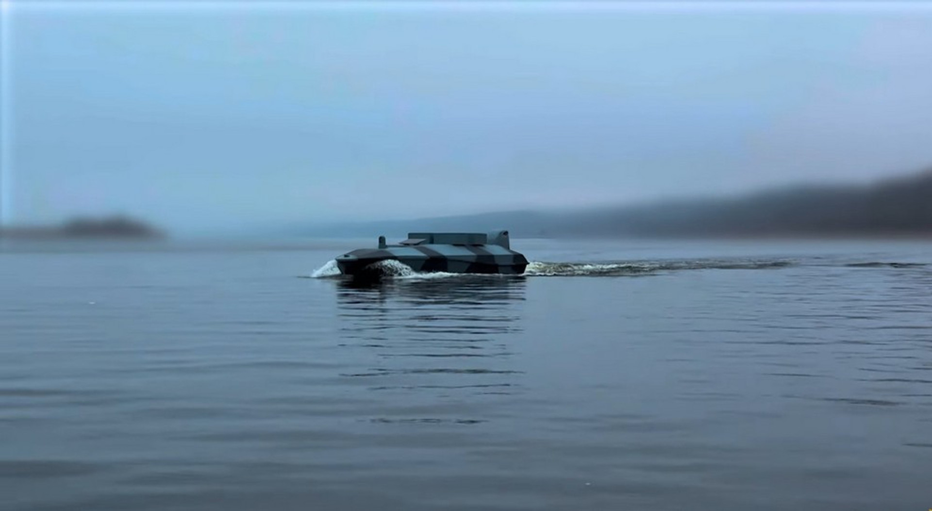 Морський дрононосець ГУР, фото з фільму Морський бій. Епоха дронів