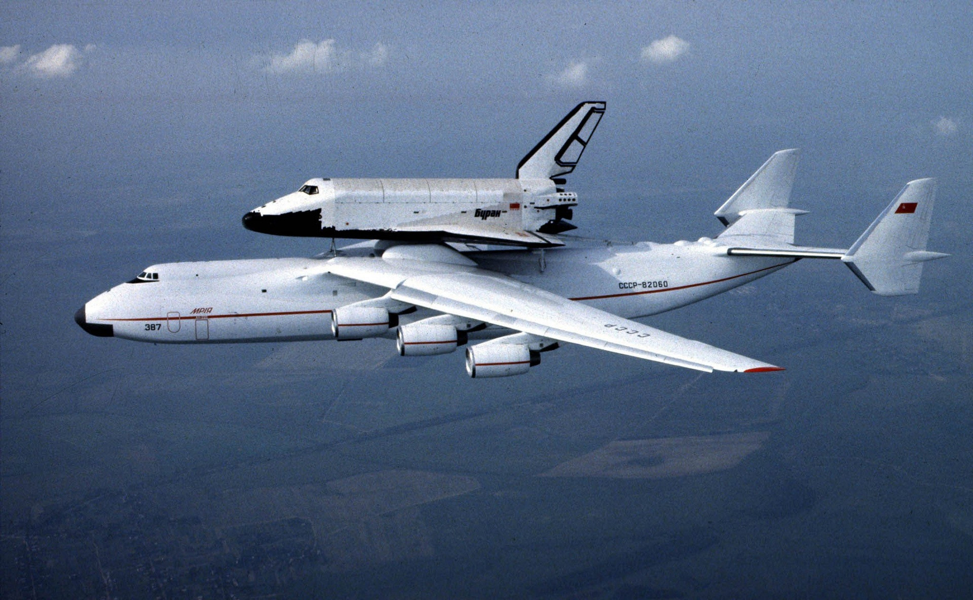 Ан-225 Мрія та Буран, 1989 рік