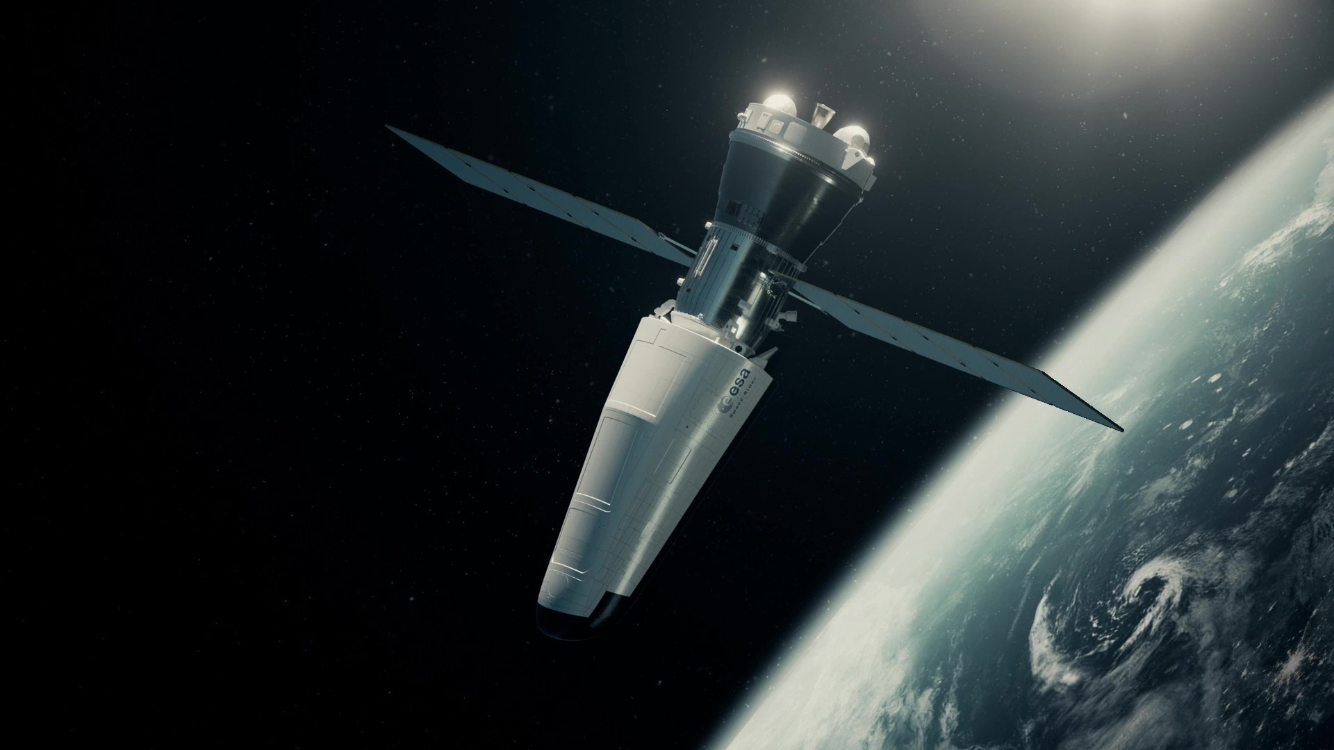 Space Rider на орбіті в уявленні художника
