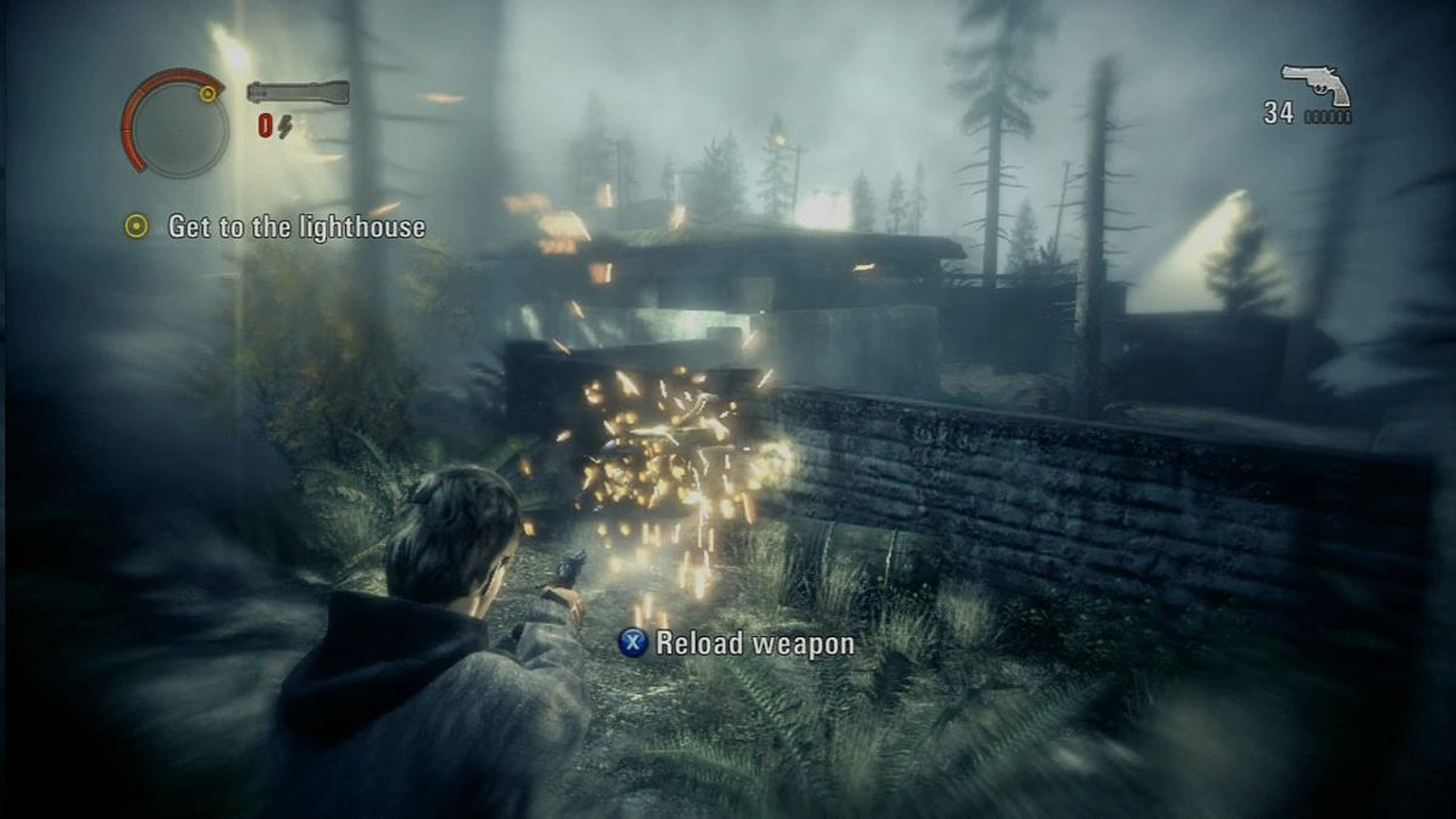 Кадр з гри Alan Wake