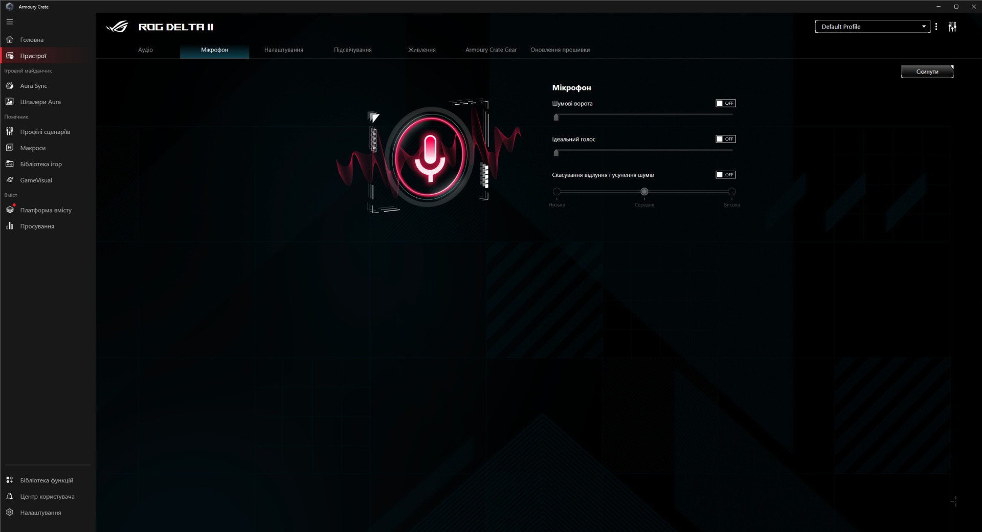 Огляд ASUS ROG Delta II: функціональність