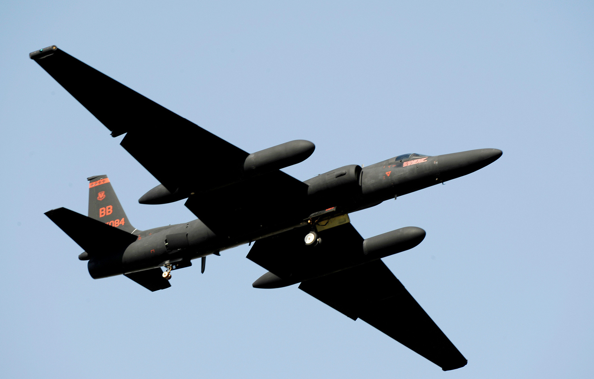 Lockheed U-2S злітає з авіабази Осан, Південна Корея, 2009 рік