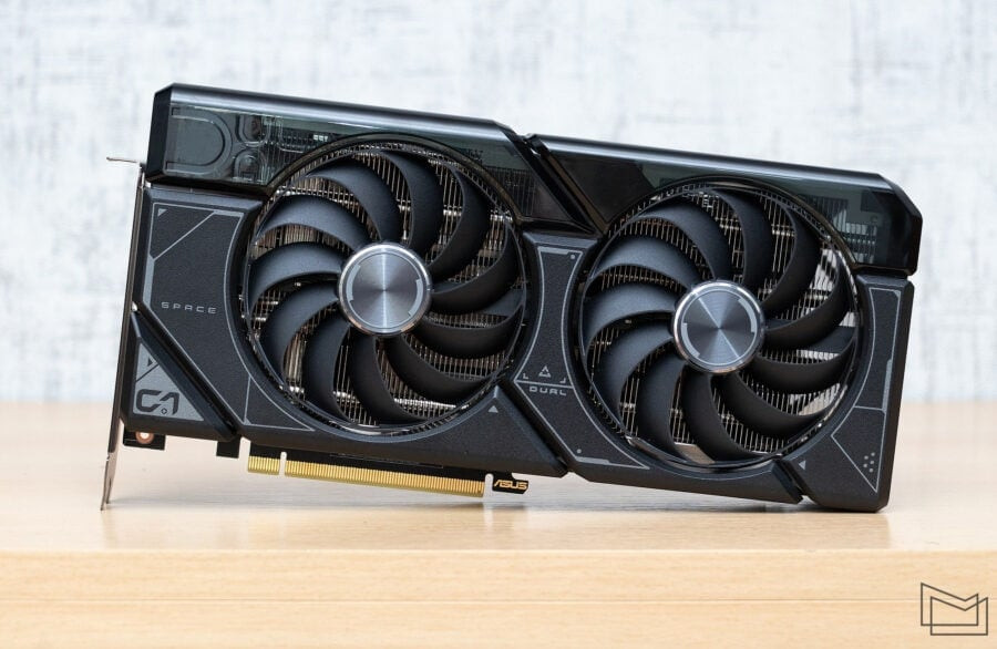 ASUS Dual GeForce RTX 4070 OC Edition 12GB GDDR6X fans