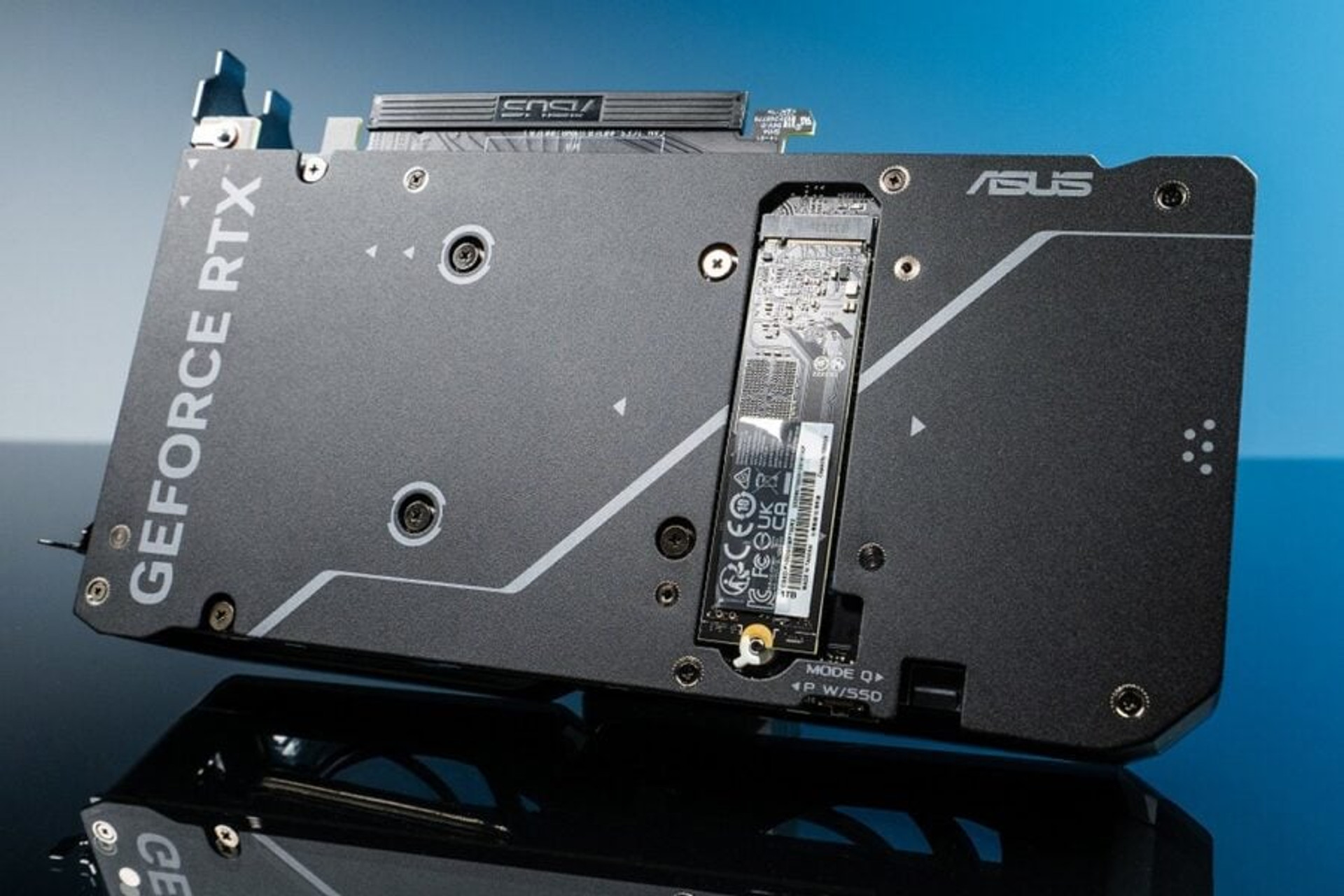 ASUS Dual GeForce RTX 4060 Ti SSD back