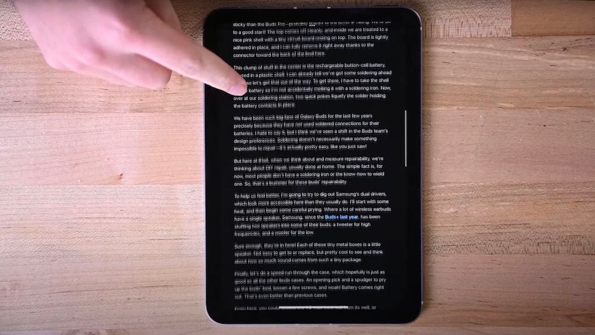 Apple iPad mini 6 jelly