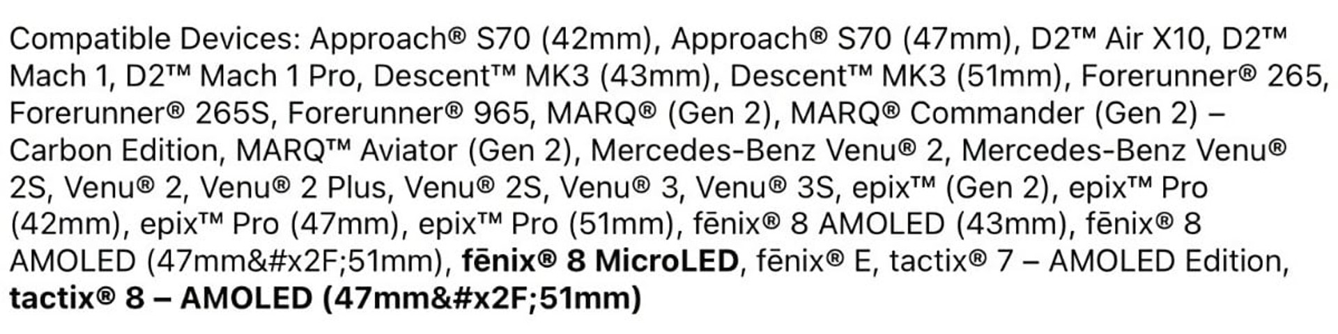 Garmin Fenix 8 and Tactix 8