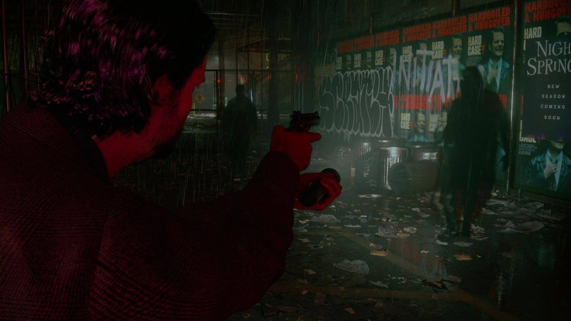 Скріншот з гри Alan Wake II