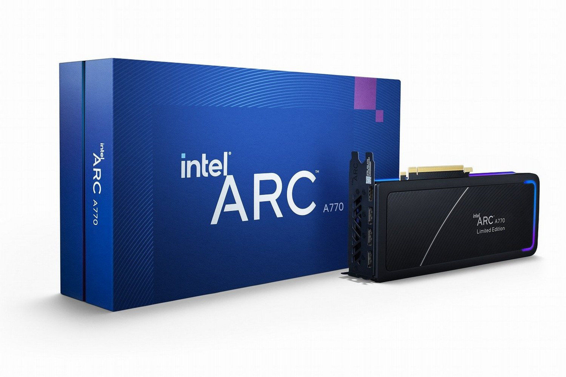 Intel ARC A770 Limited Edition Box