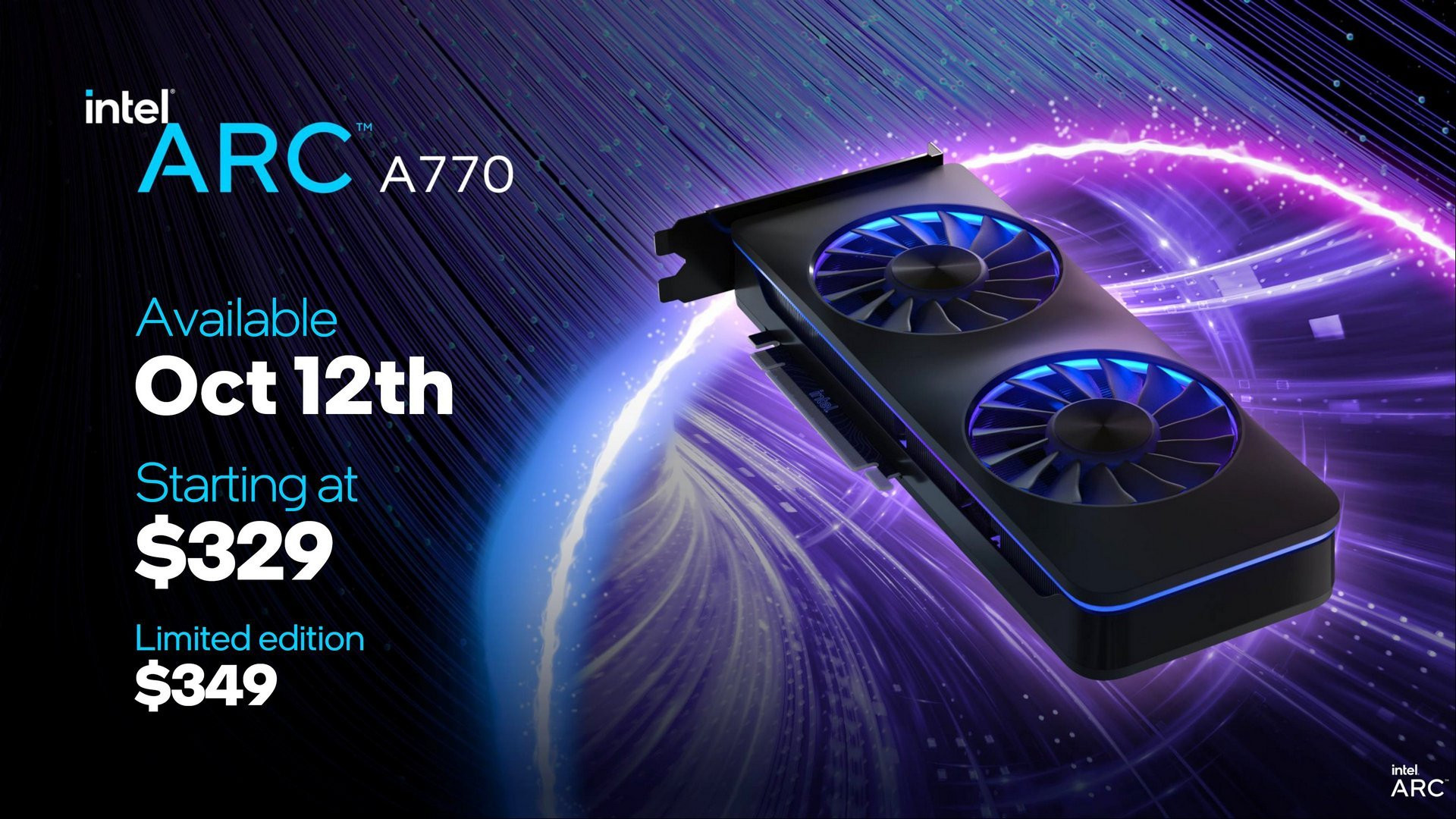 Intel ARC A770 price