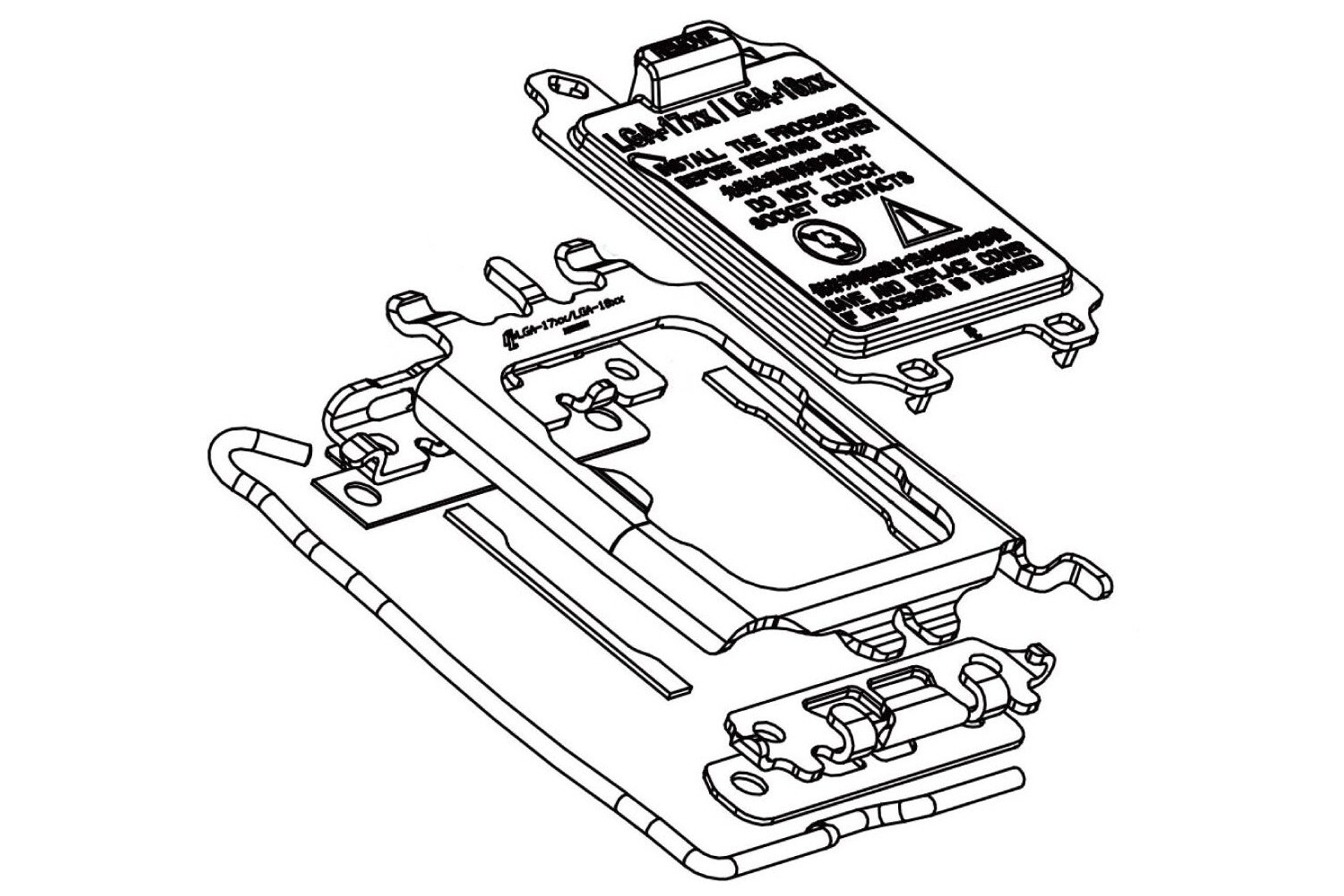 Intel LGA1700 construction