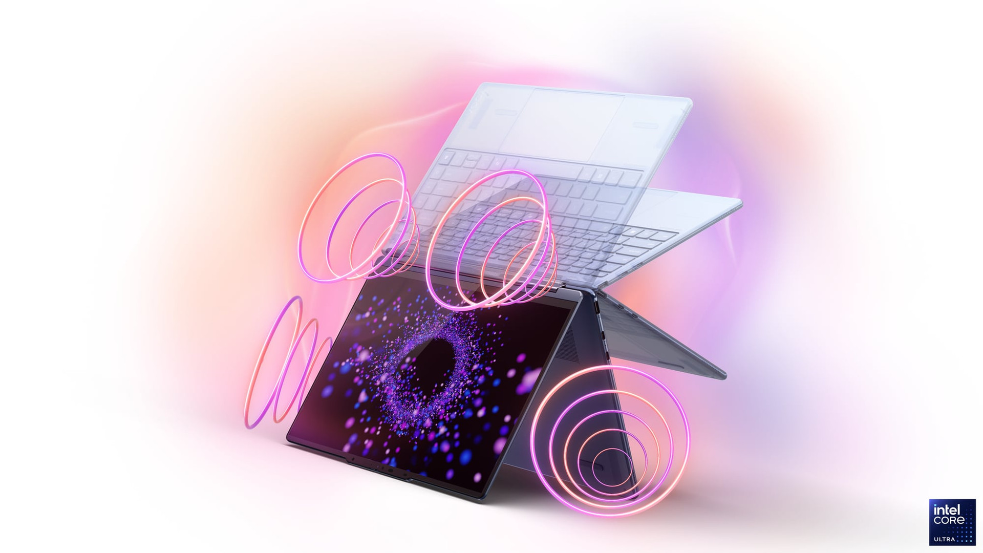 Новинки Lenovo на CES 2025: AI Display: Lenovo Yoga 9i 2-in-1 Aura Edition