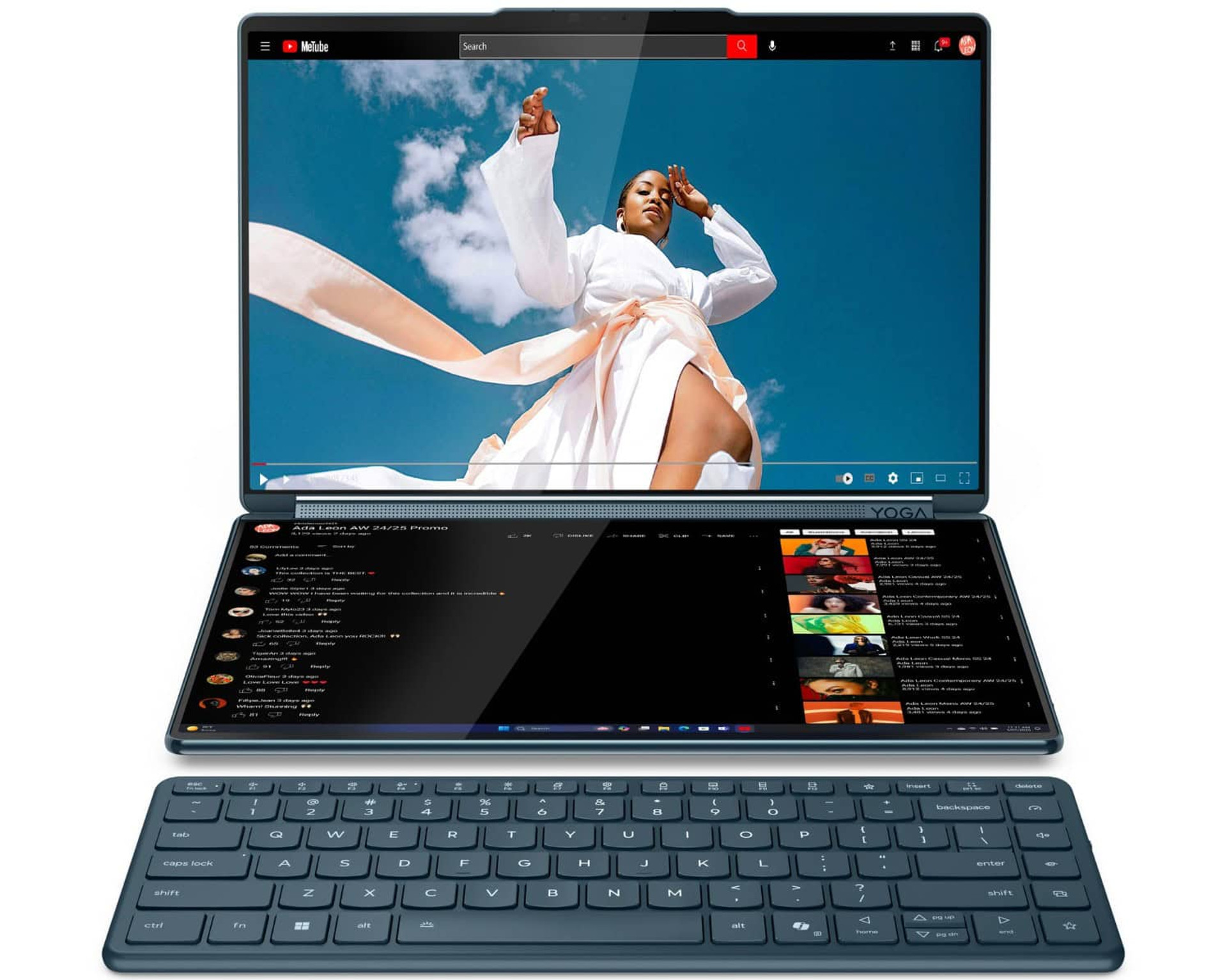 Новинки Lenovo на CES 2025: Lenovo Yoga Book 9i