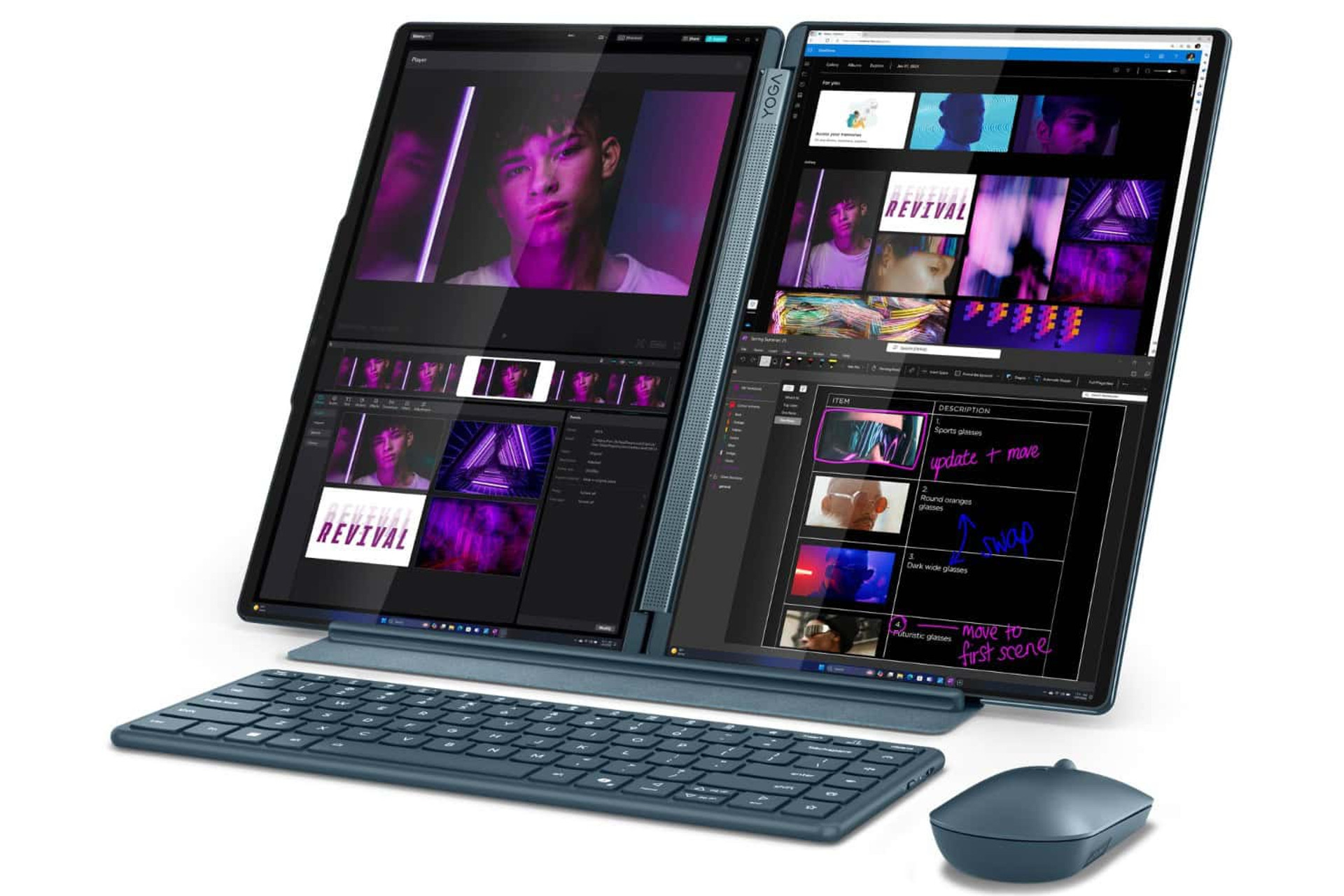 Новинки Lenovo на CES 2025: Lenovo Yoga Book 9i