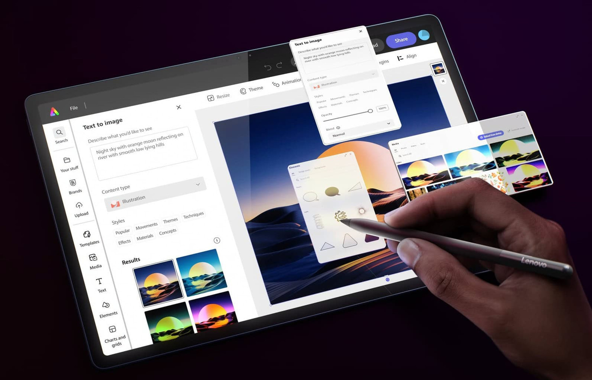 Новинки Lenovo на CES 2025: Lenovo Yoga Tab Plus
