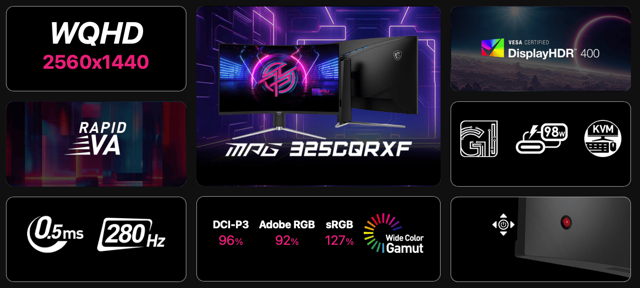 MSI MPG 325CQRXF